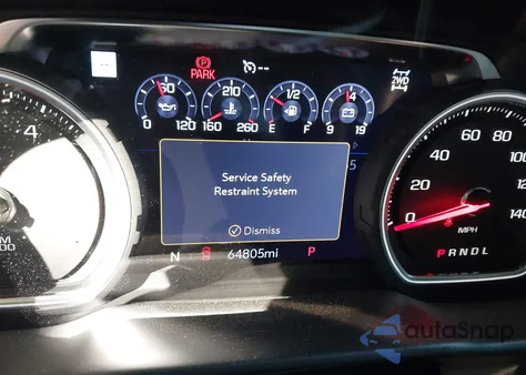 2019 Chevrolet Silverado 1500 High Country from USA, damaged, VIN 1GCUYHEL1KZ302309